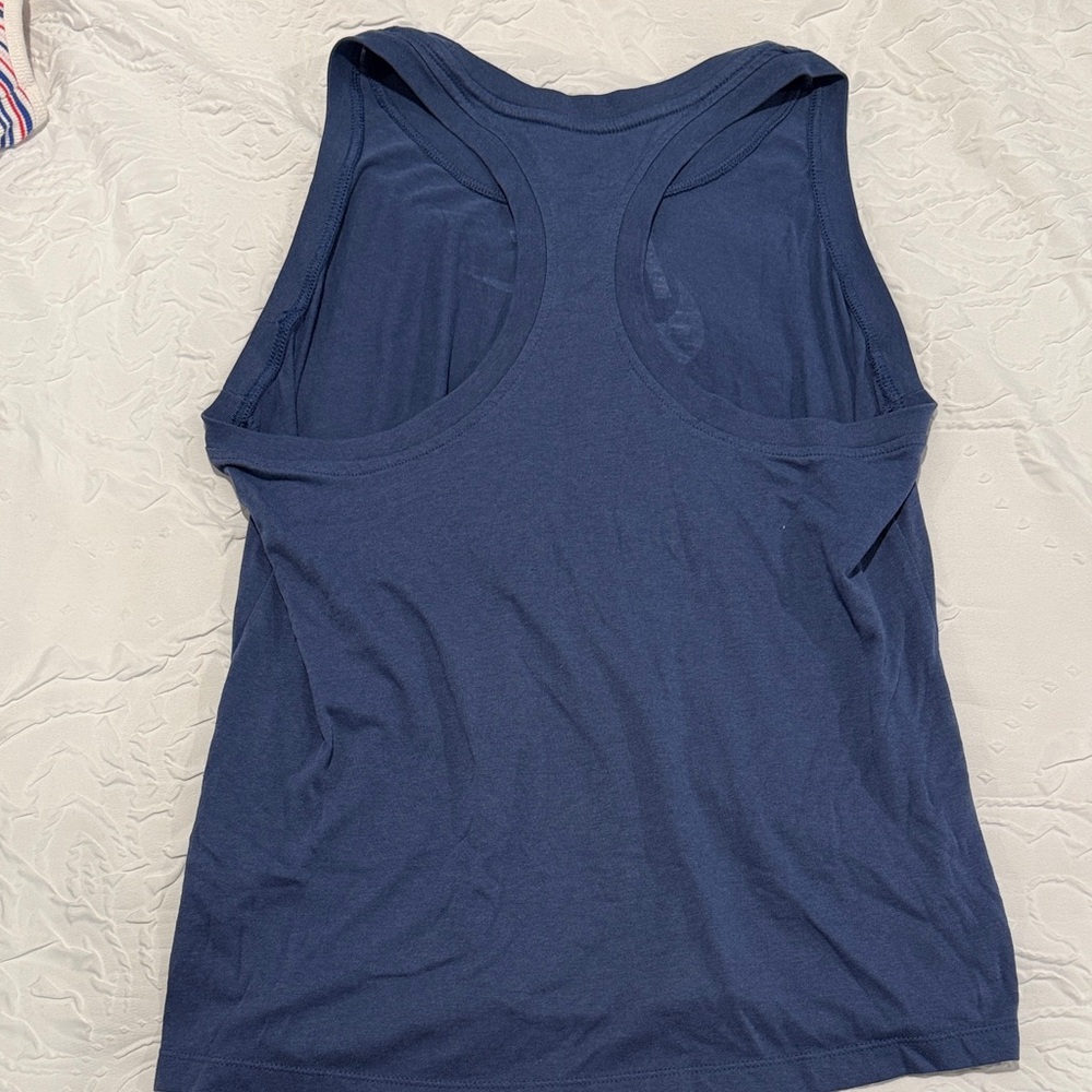 Nike Navy Blue Racerback Tank - Picture 3 of 3